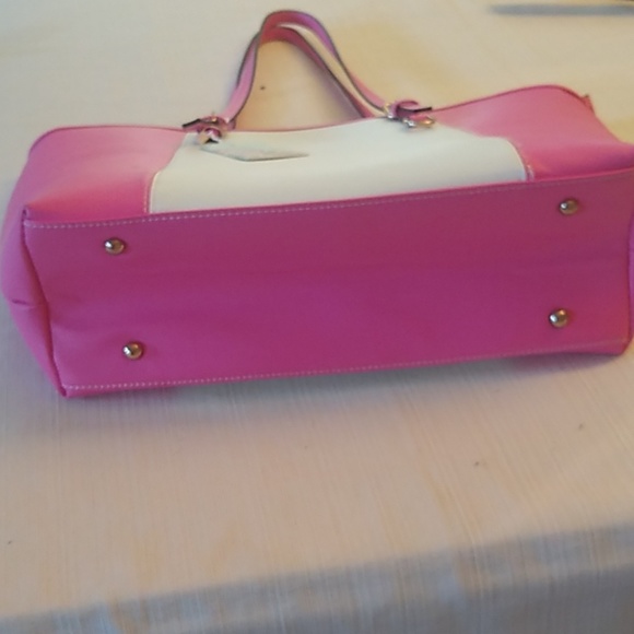 Gorgeous Pink & White Summer Tote - Picture 4 of 8